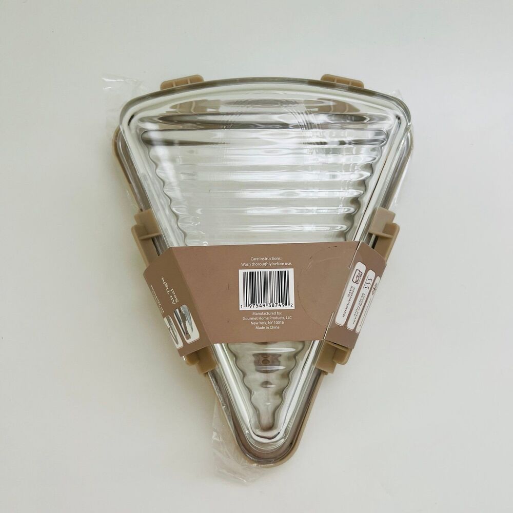 GOURMET KITCHEN Glass Pizza Container - Picture 9 of 9